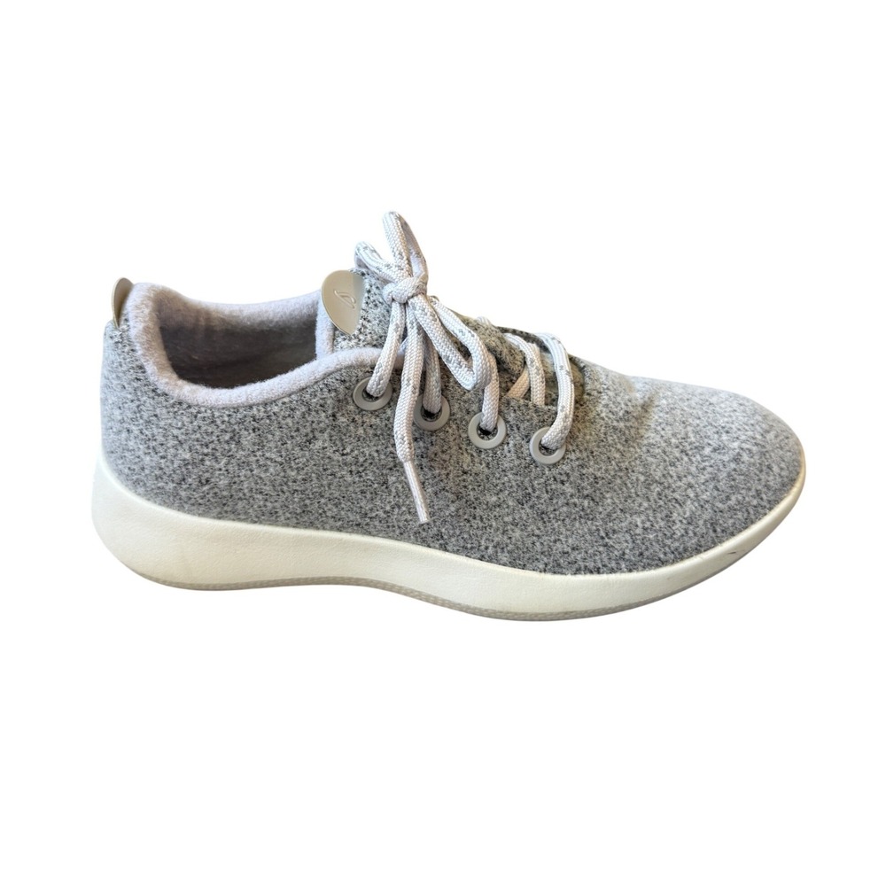 Allbirds Women's Sz 9 Wool Runners Grey‎ Heather Merino Wool Sneakers